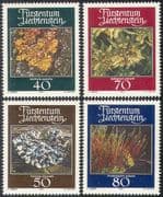 Liechtenstein 1981 Mosses/ Lichens/ Plants/ Nature/ Environment/ Moss/ Lichen 4v set (n41778)