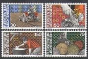 Liechtenstein 1982 Tractor / Ploughing / Industry / Dairy / Farming / Forestry 4v (n37728)