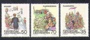 Liechtenstein 1986 Religious Festivals / Religion / Flowers / Wedding 3v set (n38485)