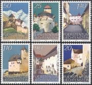 Liechtenstein 1986 Vaduz Castle / Buildings / Architecture/ Heritage/ History 6v set (n33260)