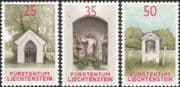 Liechtenstein 1988 Wayside Shrines/ Building/ Architecture/ Religion 3v set (L1001)