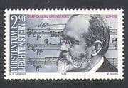 Liechtenstein 1989 Rheinberger / Music / Composers / Entertainment / People 1v (n37727)