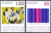Liechtenstein 1993 Europa/ Modern Art/ Contemporary/ Painting/ Artists 2v set (n44230)