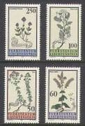 Liechtenstein 1993 Plants / Flowers 4v set (n21204)