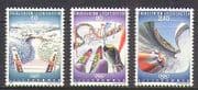 Liechtenstein 1993 Winter Olympics / Ski 3v set (n21205)