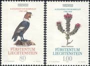 Liechtenstein 1994 Europa/ Discoveries/ Humboldt/ Condor/ Bird/ Plant/ Nature 2v set (n21209)