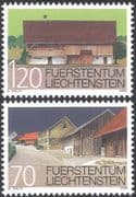 Liechtenstein 2002 Buildings/ Architecture/ Conservation/ Heritage 2v set (n43788)