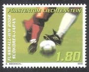 Liechtenstein 2002 Football / WC / World Cup / Sports / Games / Soccer 1v (s230)