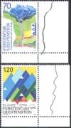 Liechtenstein 2002 YO Mountains/ Alps/ Alpine Protection/ Nature 2v set (n42382)
