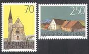 Liechtenstein 2003 Buildings / Architecture / Conservation / Heritage 2v set (n39811)