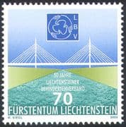 Liechtenstein 2003 Disabled Association/ Bridge/ Health/ Welfare/ Medical/ Engineering/ Architecture/ Animation 1v (n42408)