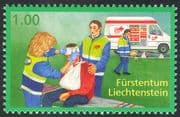 Liechtenstein 2004 Medical/ Health/ Ambulance/ Emergency Vehicle/ Motors 1v (n42333)
