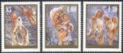 Liechtenstein 2005 Christmas/ Greetings/ Nativity/ Magi/ Wood Carvings/ Art/ Craft/ Artists 3v set (n42426)