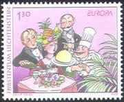 Liechtenstein 2005 Europa/ Gastronomy/ Food/ Wine/ Cooking/ Animation 1v (n42354)