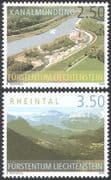 Liechtenstein 2006 (2004) Tourism/ Views/ Canal/ Transport/ Mountains/ Nature 2v set (n42669)