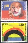Liechtenstein 2006 Europa/ Integration/ Art/ Children's Paintings/ Face/ Bridge 2v set (n42360)