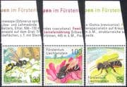 Liechtenstein 2008 Bees/ Wasps/ Insects/ Nature/ Conservation/ Environment 3v set (n42327)