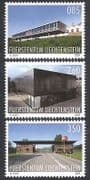 Liechtenstein 2009 Buildings / Architecture / Architects / Museum 3v set (n39813)