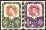 Luxembourg 1957 Scouts/ Guides/ Baden-Powell/ Scouting/ Youth/ Leisure 2v set (n31944)