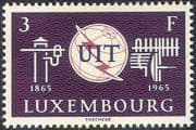 Luxembourg 1965 ITU-UIT/ Radio Aerial/ Telegraph/ Communication/T elecomms 1v (n42451)