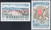 Luxembourg 1967 Buildings / Railway Bridge / Viaduct / Architecture / Treaty 2v (n29111)