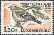 Luxembourg 1970 Firecrest/ Nature Protection/ Conservation/ Birds 1v (n23547)