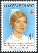 Luxembourg 1974 Red Cross/ Medical/ Health/ Welfare/ Princess Marie-Astrid/ Royal/ Royalty/ People 1v (lu10101)