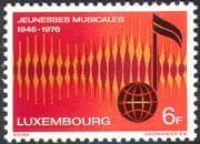 Luxembourg 1976 Youth Music Association/ Musicians/ Songs/ Choirs/ Singing/ Arts 1v (n42477)
