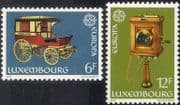 Luxembourg 1979 Europa/ Communications/ Stage Coach/ Telephone/ Transport/ Telecomms 2v set (lu10111)