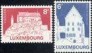 Luxembourg 1982 Buildings/ Architecture/ Monuments/ Castles/ Heritage/ Tourism 2v set (lu10167)