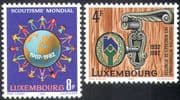 Luxembourg 1982 Scouts/ Scouting/ Youth Hostel Association/ YHA/ Leisure/ People 2v set (n42747)