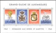 Luxembourg 1995 VE Day/ WWII/ Military Medals/ Honours/ Soldiers/ Dove 4v m/s (n43483)