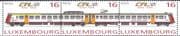 Luxembourg 1996 Trains/ Transport/ Rail/ Railways/ Locomotives 3v s-t stp (n24181)