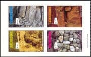 Luxembourg 2005 Tourism/ Minerals/ Nature/ Geology/ Rocks 4v set s/a pane (lu10135)