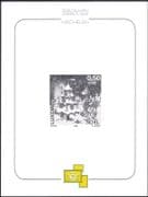 Luxembourg 2009 Christmas/ Greetings/ Fox/ Rabbit/ Mouse/ Animals BLACK PRINT imperf m/s (lu10160)