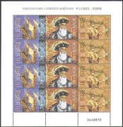 Macau 1998 da Gama / Ship / Explorer / Boats / Exploration CORRECT DATE 12v sht (b198a)