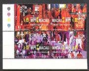 Macau 2001 Religions / Cross / Statue 4v s-t ctl blk n22004