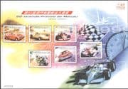 Macau 2003 Motor Racing/ Cars/ Bike/ Motorcycle/ F1/ GP/ Transport/ Sports 6v sht (s6007) SGMS1378a