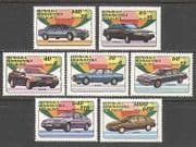 Madagascar 1993 Cars / Transport / Motors 7v set (n23953)
