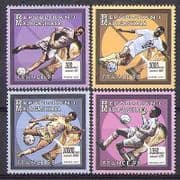 Madagascar 1997 Football / WC / Sport / Soccer 4v set (s1861)