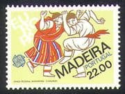 Madeira 1981 Europa / Folklore / Folk Dance / Dancing / Music / Animation 1v (n38501)