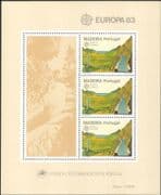 Madeira (Portugal) 1983 Europa/ Science/ Technology/ Water/ Health/ Irrigation 3v m/s (b2420h)
