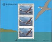 Madeira (Portugal) 1986 Europa/ Shearwater/ Oil Tanker/ Bird/ Ship/ Nature 3v m/s (b2420e)