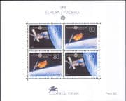 Madeira (Portugal) 1991 Europa/ Space/ Communications/ Satellites 4v m/s (n21596d)