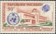 Malagasy/ Madagascar 1964 Meteorology/ Weather Day/ IMO/ WMO/ Satellite 1v (n46481)