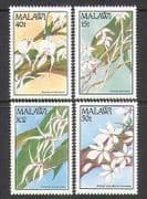 Malawi 1990 Orchids 4v set ref:n14843