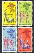 Maldives 1968 Scouts / Scouting / Baden-Powell / Cubs / Youth / Leisure 4v set (n37392)