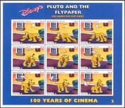 Maldives 1992 Disney/ Films/ Cinema/ Pluto/ Dogs/ Animals/ Animation/ Cartoons 9v sht (d00234u)
