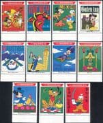 Maldives 1992 Walt Disney/ Mickey's Word Tour/ Cartoons/ Animation 11v set (d00313)