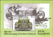 Maldives 1993 Mercedes Benz/ Vintage Cars/ Motors/ Motoring/ Transport 1v m/s (s406e)